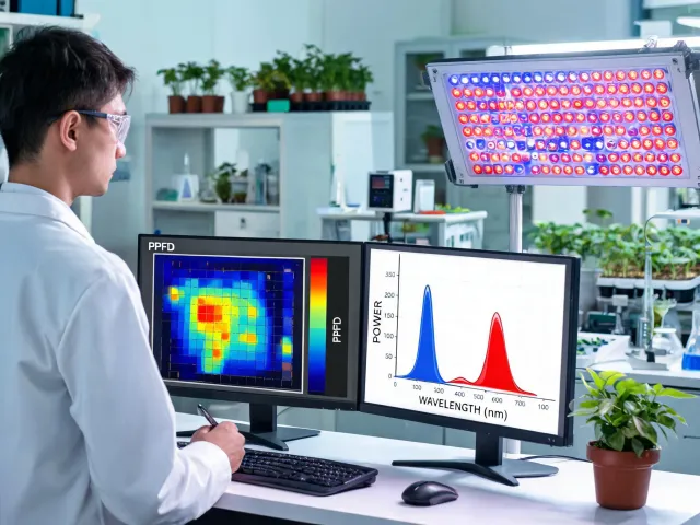 Horticultural light spectrum and PPFD review